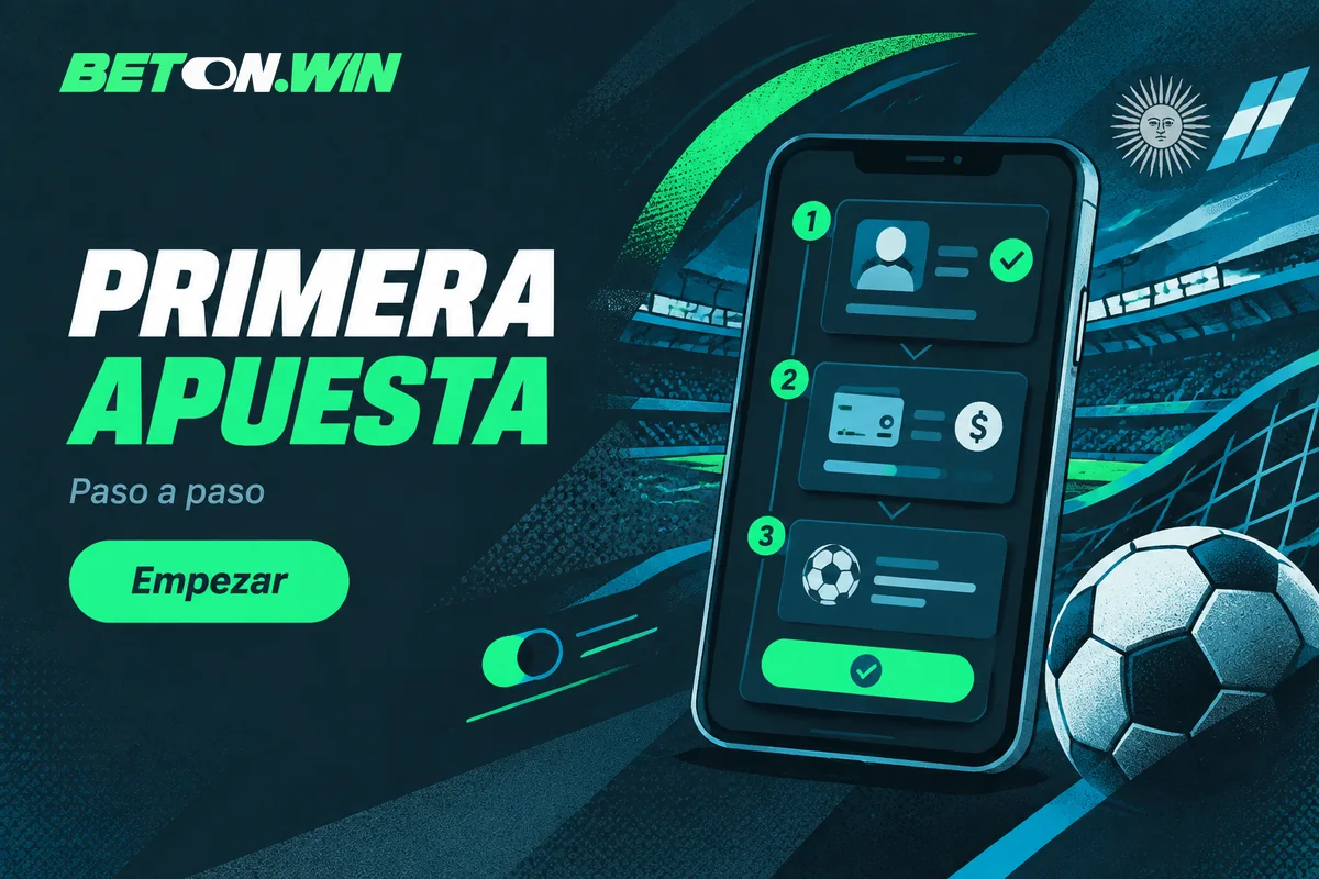 Registro, depósito y confirmación de una apuesta móvil