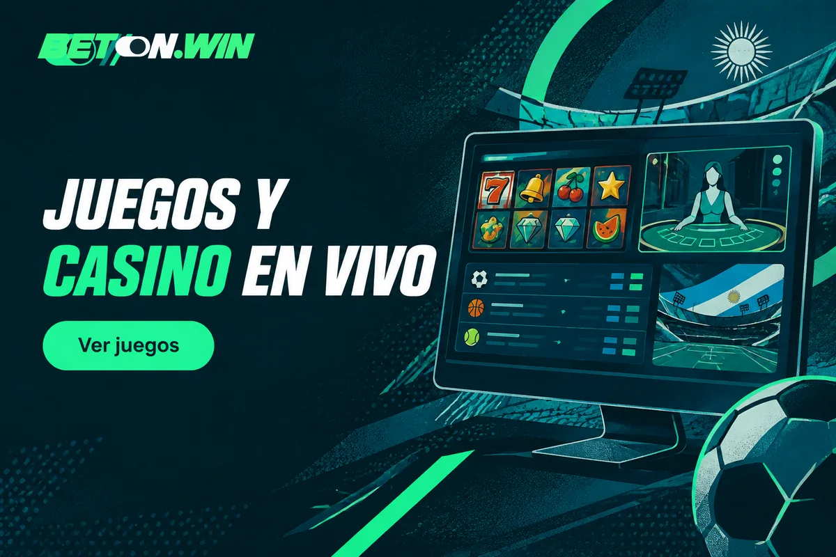 Catálogo digital de tragamonedas, mesas y deportes