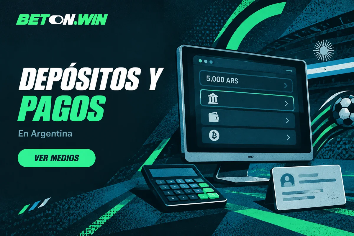 Pantalla de depósito con opciones de pago y monto mínimo