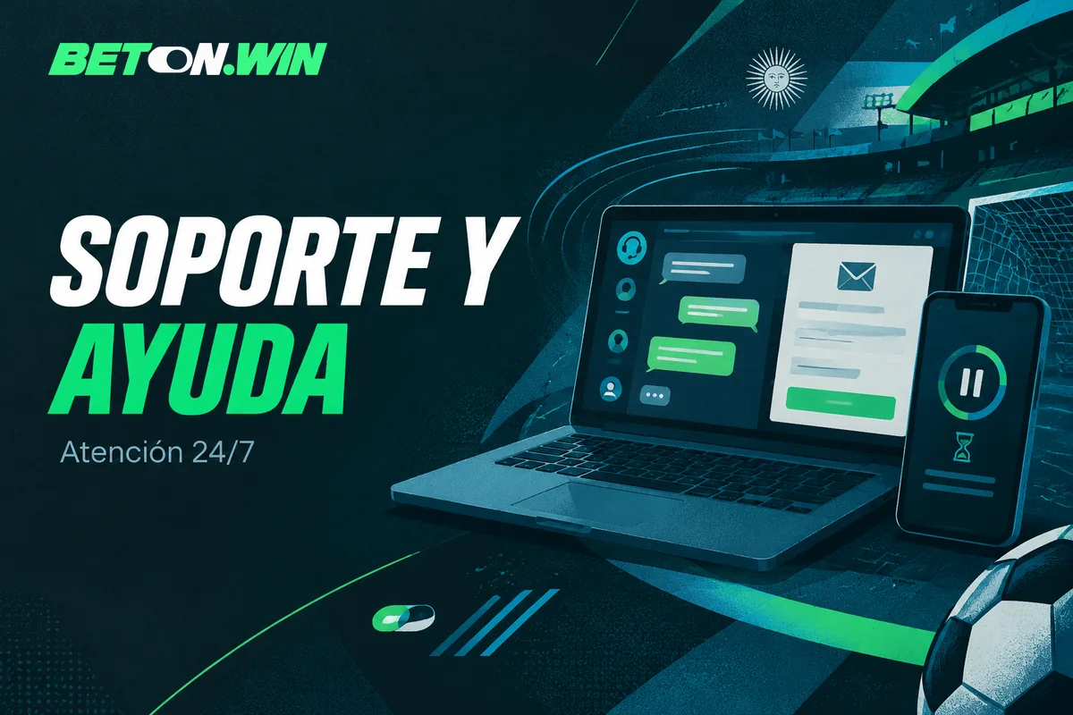 Chat de soporte y pausa de juego en dispositivos