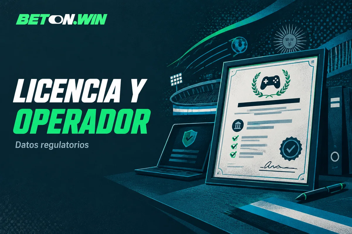 Certificado digital muestra licencia y datos del operador