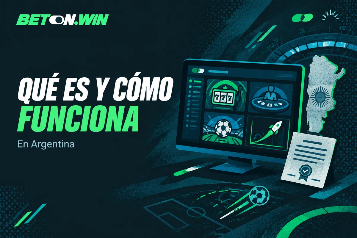 Plataforma de juegos con secciones y licencia ilustrada