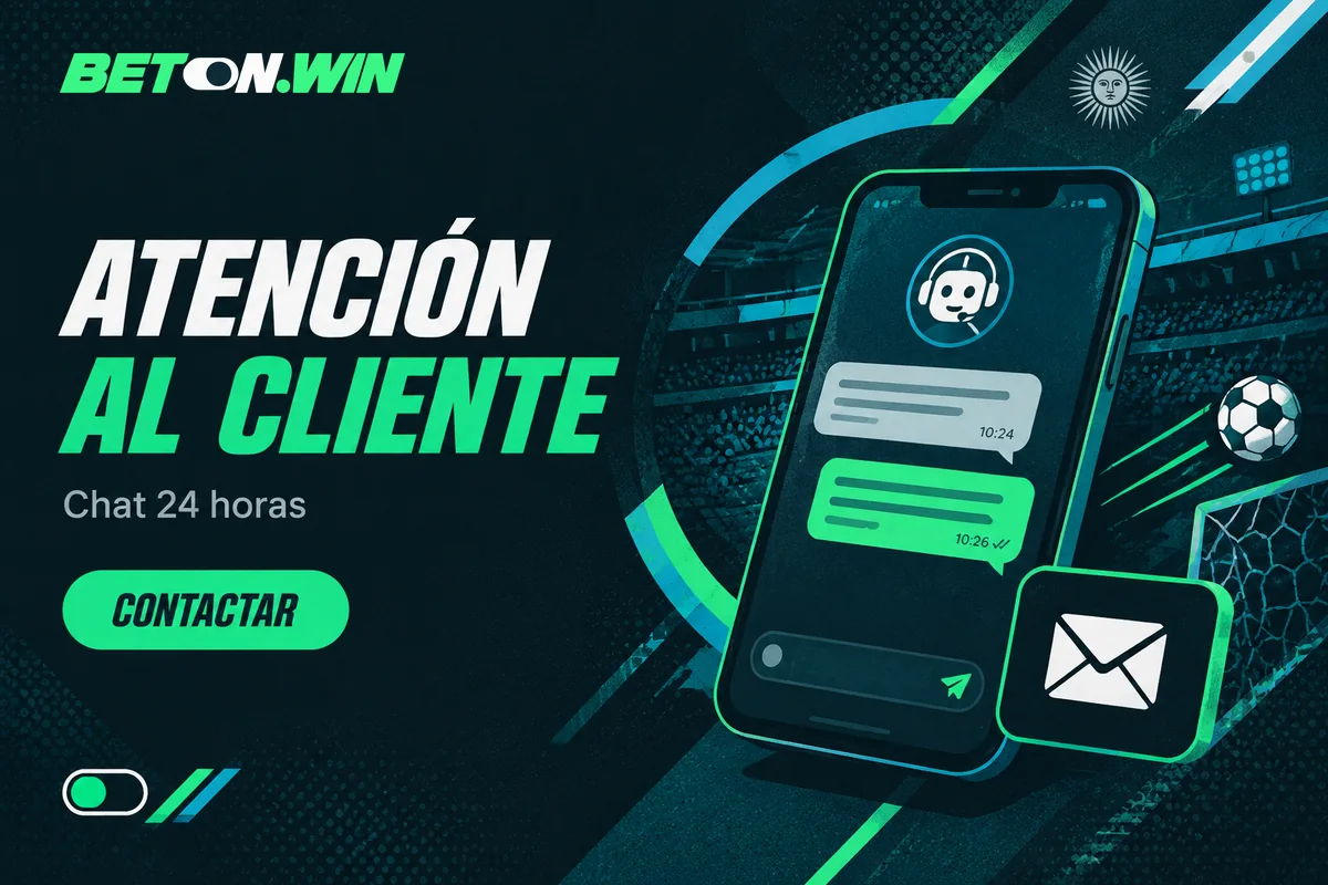 Chat automatizado y correo de soporte en móvil