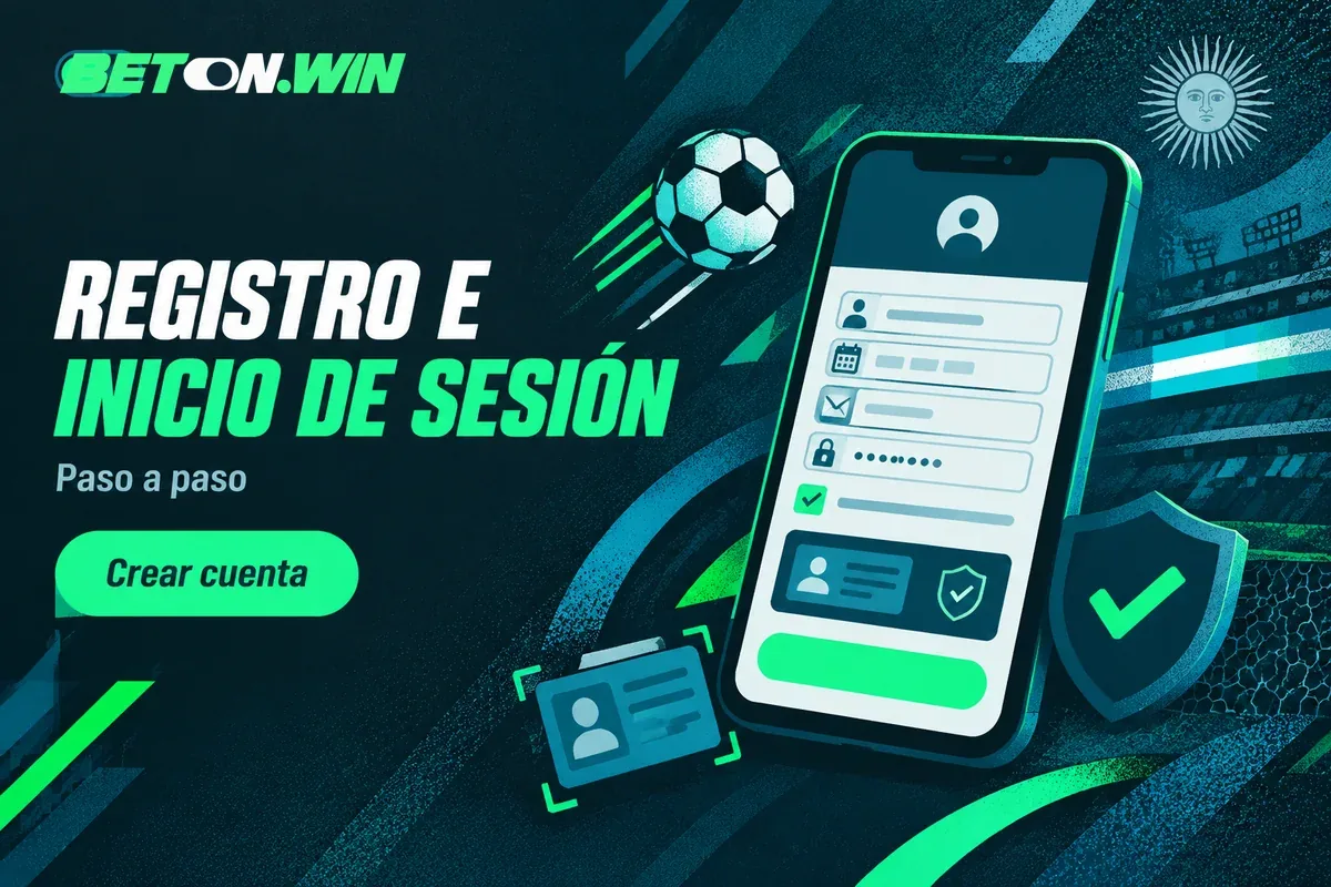 Formulario de registro y verificación en un teléfono