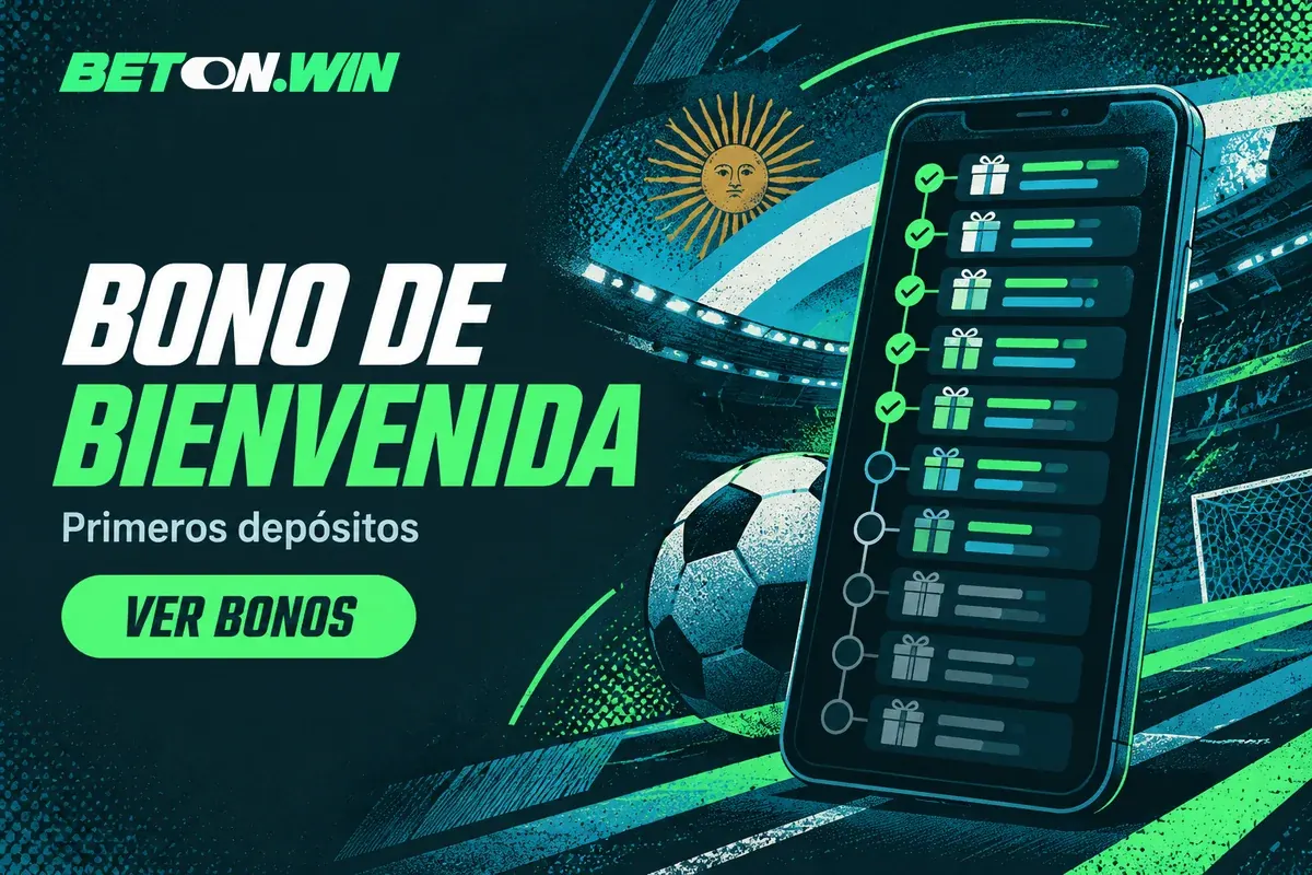 Progreso de bono y giros gratis en pantalla