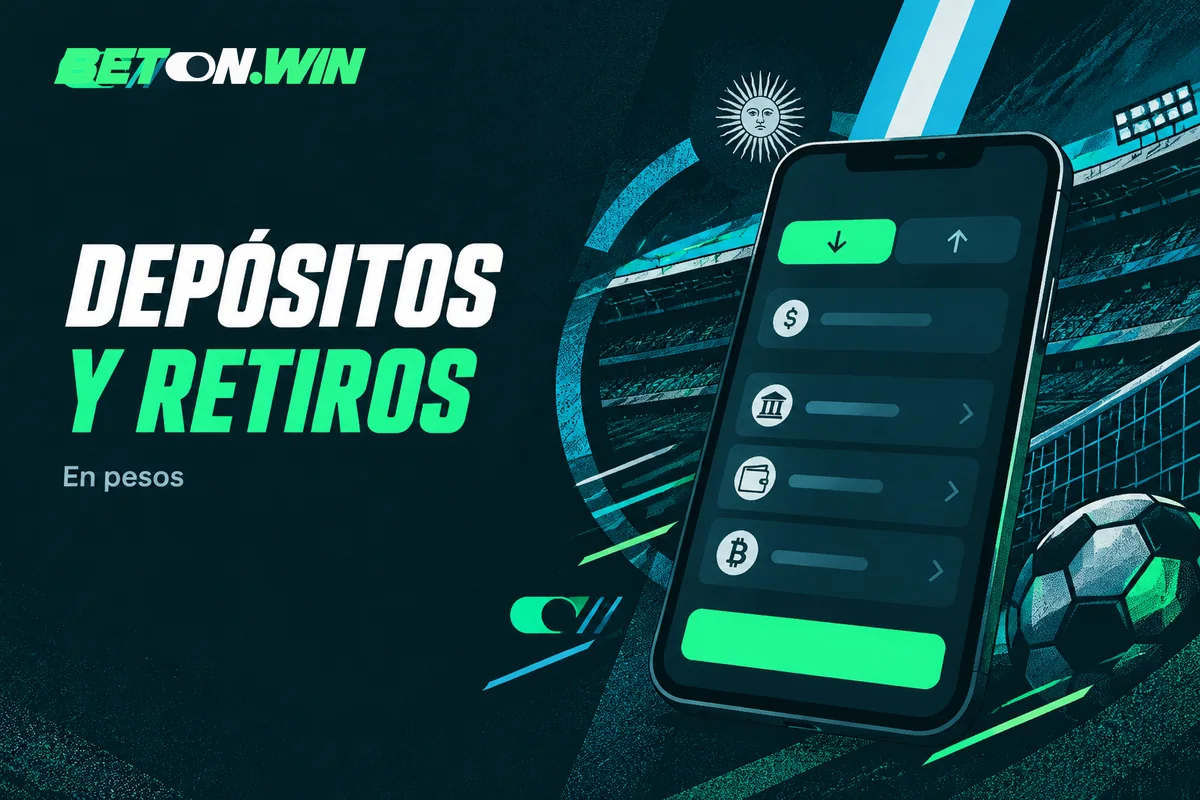 Caja digital con depósitos y retiros en pesos