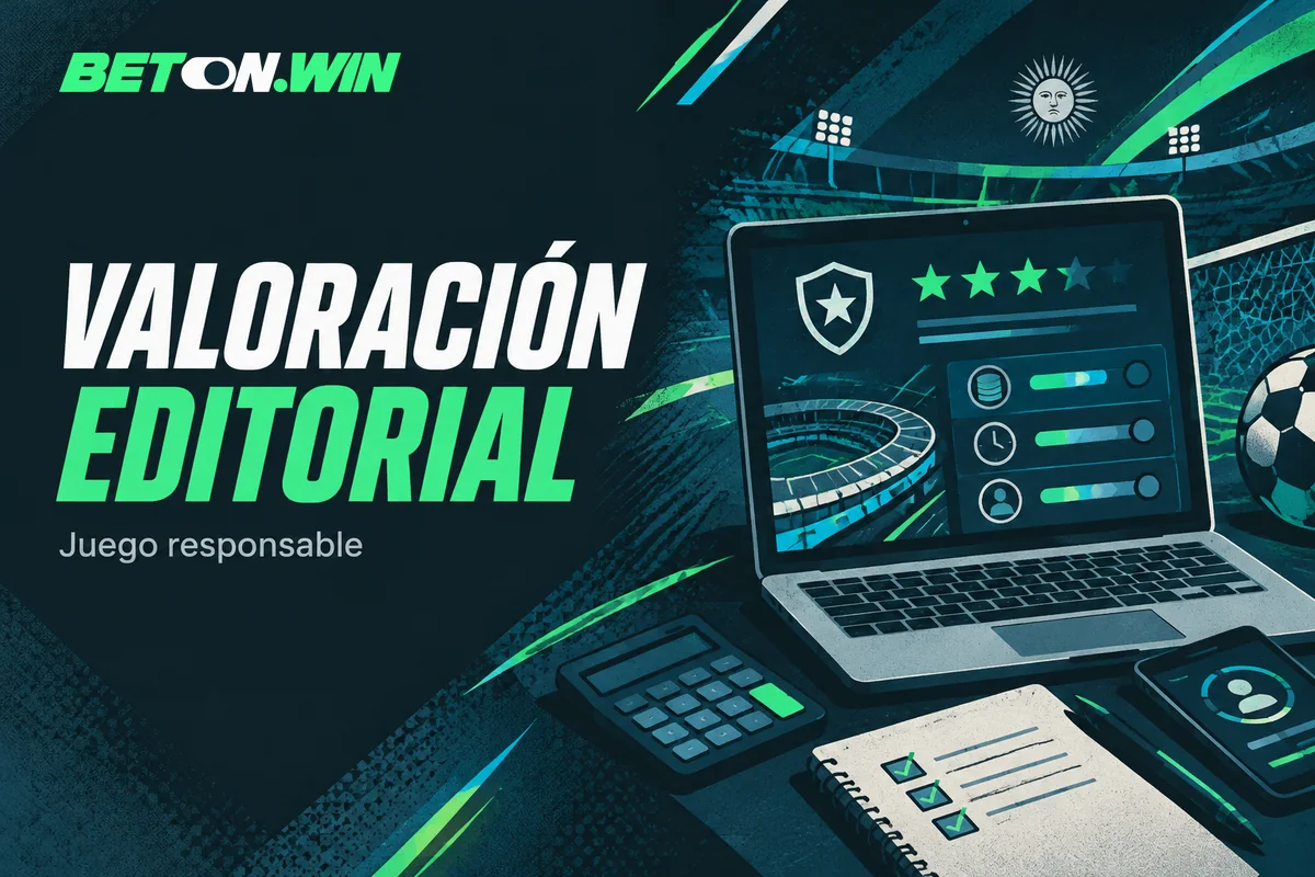 Laptop con valoración editorial y controles de juego responsable