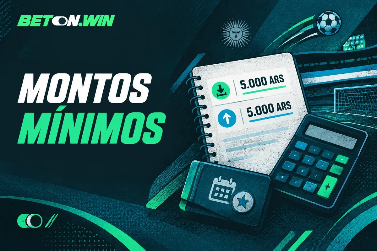 Presupuesto con mínimos de depósito y retiro anotados