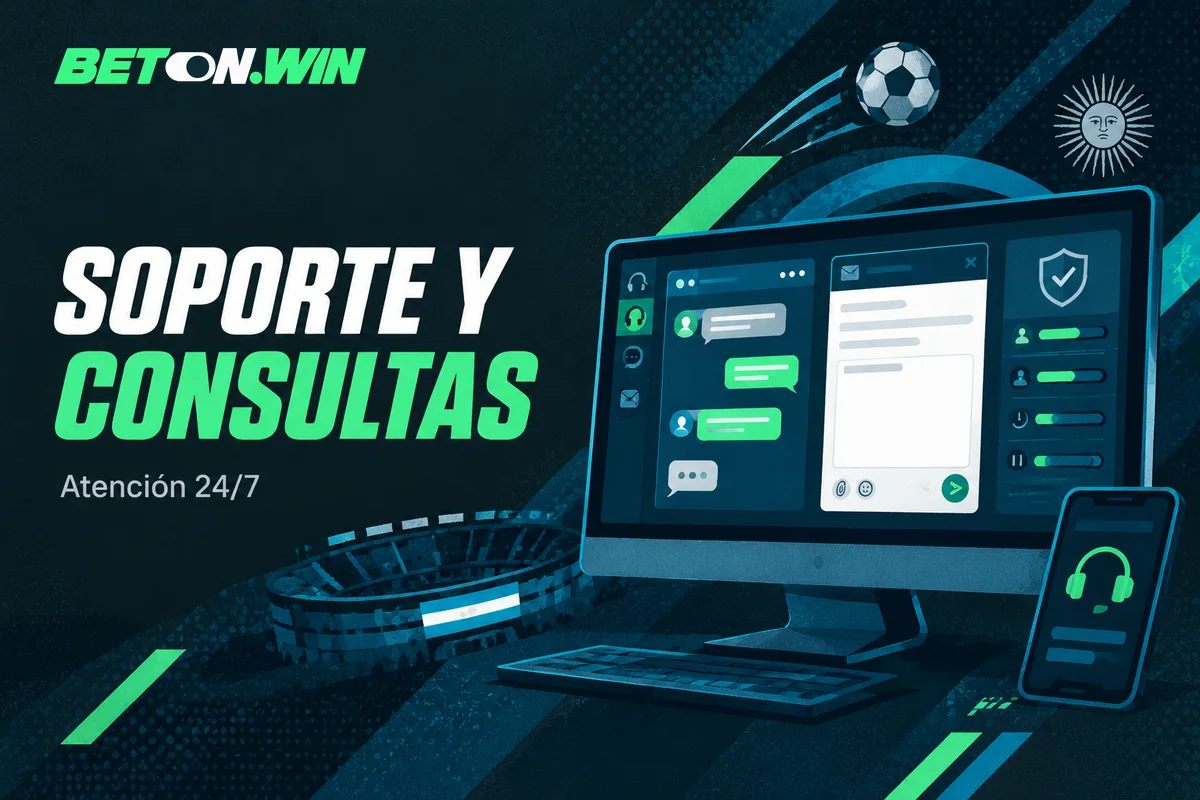 Chat de soporte y controles de juego responsable